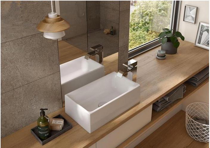 Immagine prodotto TOTO CS Lavabo da appoggio 400 angolare senza foro per rubinetto e troppopieno bianco (230 mm, 400 mm)