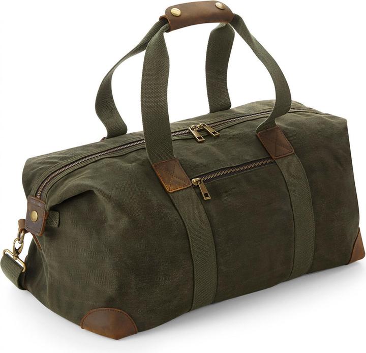 Quadral Reisetasche aus Wachstuch heritage