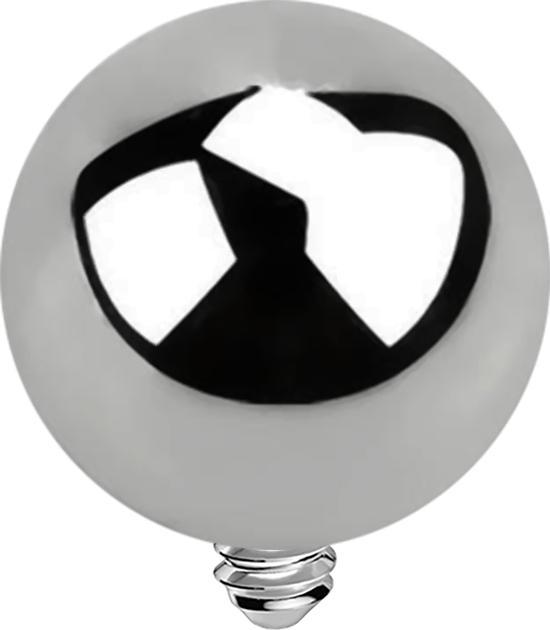 Produktbild Star Piercing Dermal Anchor Kugel silber (ohne Messing, Titan G23)
