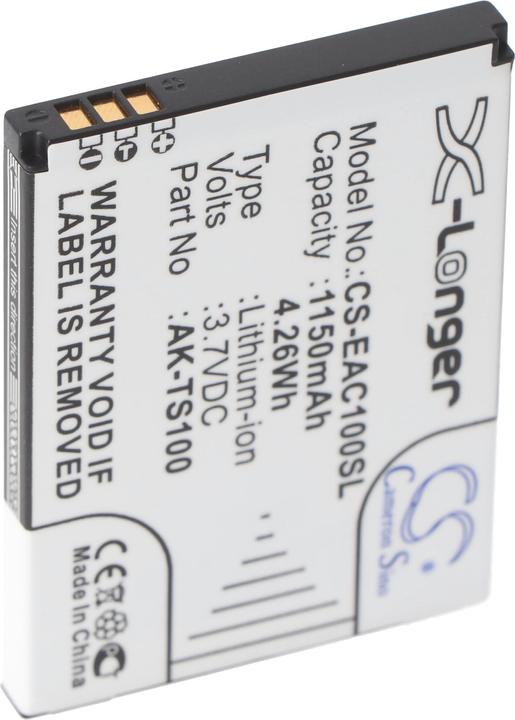 Actual product image AccuCell Akku AK-TS100 Ersatzakku für Emporia Telme TS100, Telme TS100S