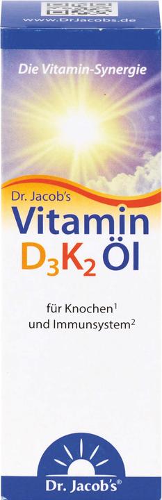 Produktbild Dr. Jacob's Vitamin D3 K2 (1 Stück, Tropfen, 61 g)