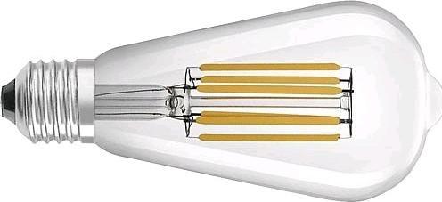 Produktbild Ledvance LED edison filament 840lm 4W/830 (60W) E27 energiklasse A (E27, 4 W, 840 lm, 1 x, A)
