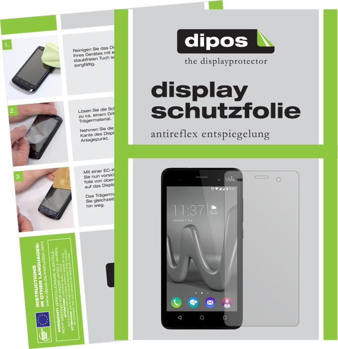 Produktbild Dipos Displayschutzfolie Antireflex (6 Stück, Wiko Lenny 3)