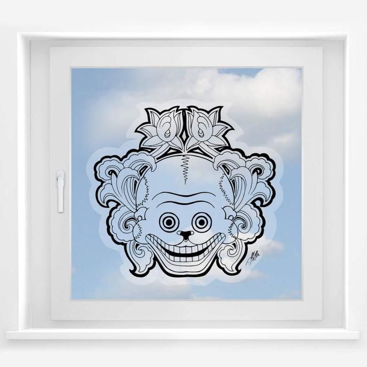 Image du produit Miami Ink Masque de mort mexicain 2 (40 x 38 cm)