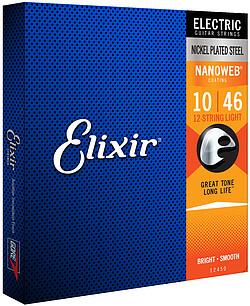 Immagine prodotto Gore Wear Elixir 12450 Elec. Nanoweb 12-st.010/046 (12 x, Chitarra, 0.01")