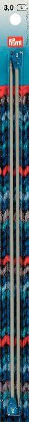 Actual product image Prym Knitting needles 3.00 mm, aluminium, 2 pieces, grey