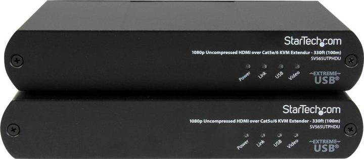 Actual product image StarTech USB HDMI over Cat5e / 6 KVM Console Extender with 1080p uncompressed video - 100m - Cat5e Cat...