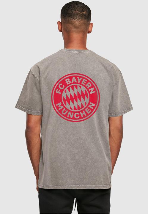 Produktbild FC Bayern München Mia San Mia Red Acid Washed Heavy Oversize Tee - 111611 (4XL)