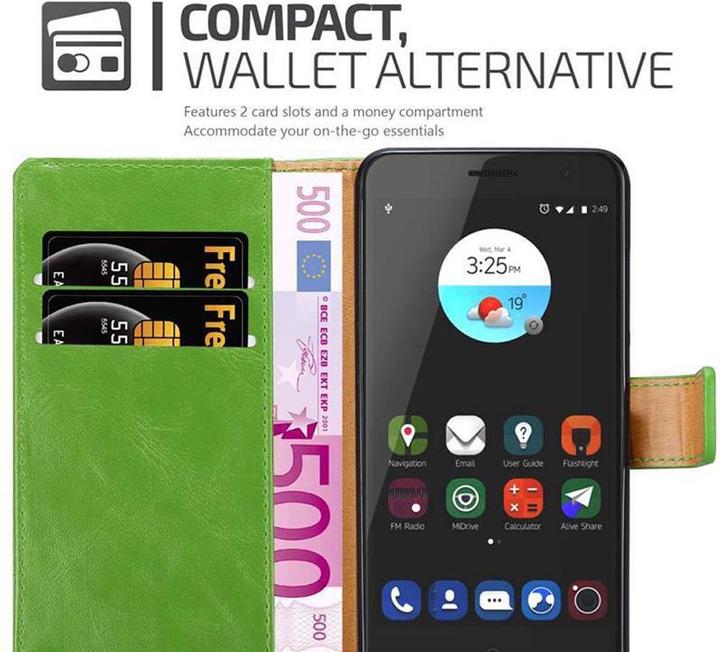 Produktbild Cadorabo Book Luxury Cover (ZTE Blade V7)