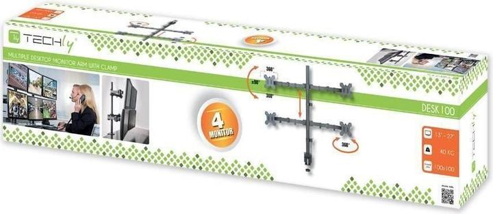 Produktbild Techly Schreibtischhalterung (Tisch, 27")