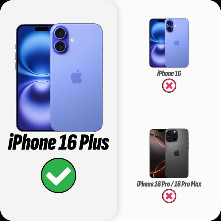 Produktbild Cazy Robuste Strukturhülle Rutschfeste Textur (Apple iPhone 16 Plus)