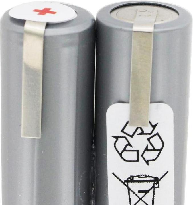 Image du produit AccuCell Batterie adaptée à diverses tondeuses à cheveux (1 pcs, 2000 mAh)