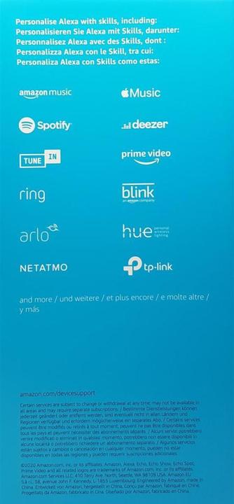 Actual product image Amazon Echo Show 2. Gene (Amazon Alexa)