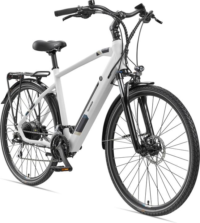 Telefunken Trekking E-Bike Expedition XC941, Wheel size 28 ", Warranty 24 month(s), Light Grey (50 cm)