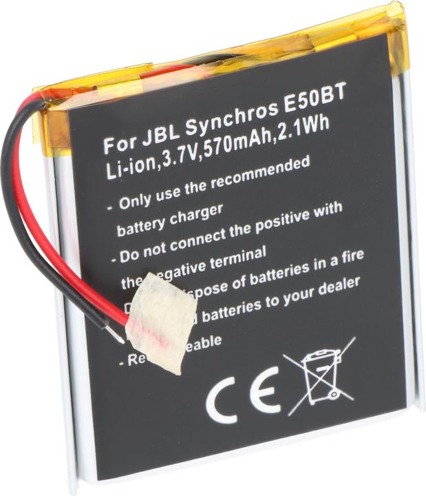 Produktbild AccuCell Akku JBL Synchros E50BT