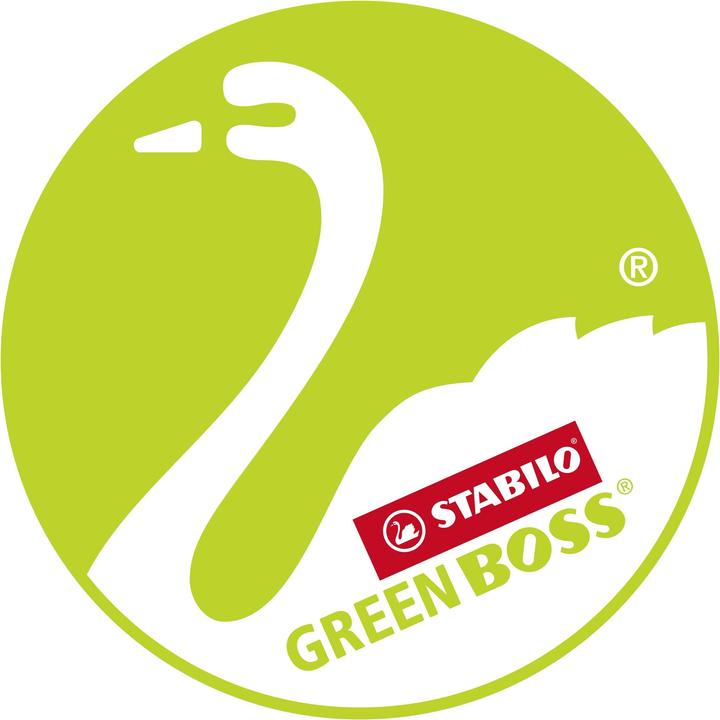 Actual product image STABILO GREEN BOSS highlighter (Orange, Yellow, Green, Pink, 5 mm, 4 x)