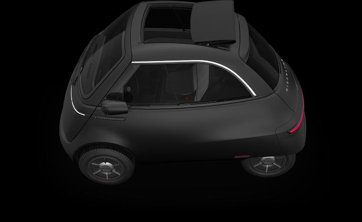 Image du produit Microlino Mid Range Gotham Black (Électrique, 17 CV)