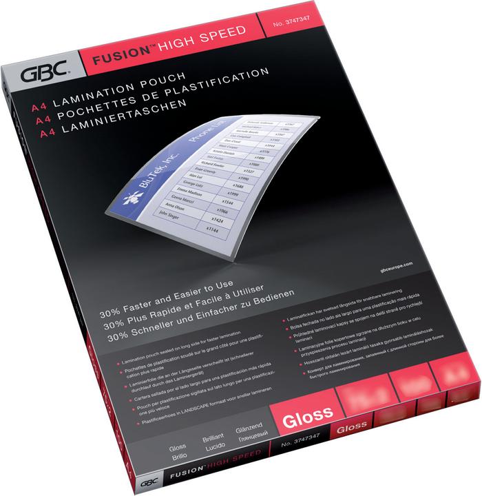 Actual product image GBC Laminating film (A4, 100 Piece, 75 µm)