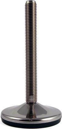Produktbild Rs Pro Verstellbarer Fuss M24 bis 1500kg x 250mm, bis 10° neigbar / Gummi Edelstahl, Ø 100mm x 294mm