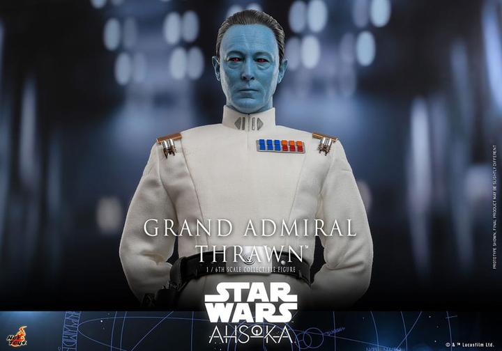 Immagine prodotto Hot Toys Star Wars: statuetta Ahsoka 1/6 Grand'Ammiraglio Thrawn 32 cm