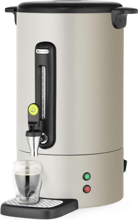 Actual product image Hendi Percolator, UNIQ,, 14L, light grey, 220-240V/1750W, 357x380x(H)502mm