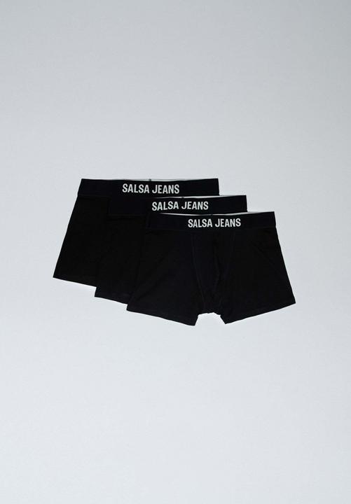Salsa Jeans Trunks 3 Branding And Solid Trunks Pack