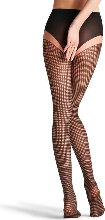 Image du produit Falke Houndstooth Collant, couleur 4169 powder, taille 40-42 (15 DEN, 40 - 42)