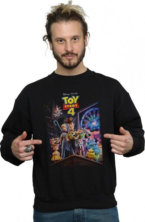 Immagine prodotto Disney Toy Story 4 Crew Poster Felpa Uomo (XL)