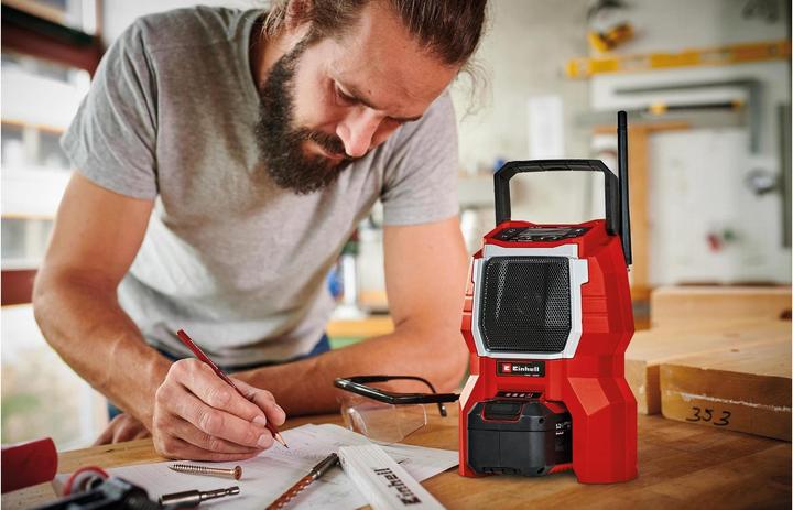Actual product image Einhell Battery radio TC-RA 18 Li BT (FM, AM, Bluetooth)