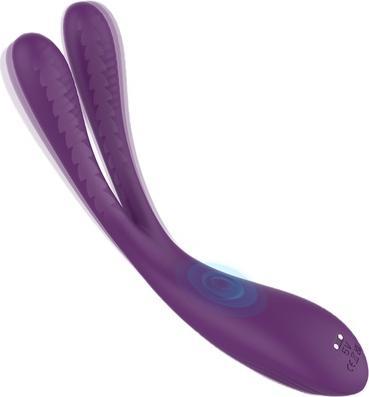 Actual product image S-Hande Jade Rabbit wielofunkcyjny wibrator Violet