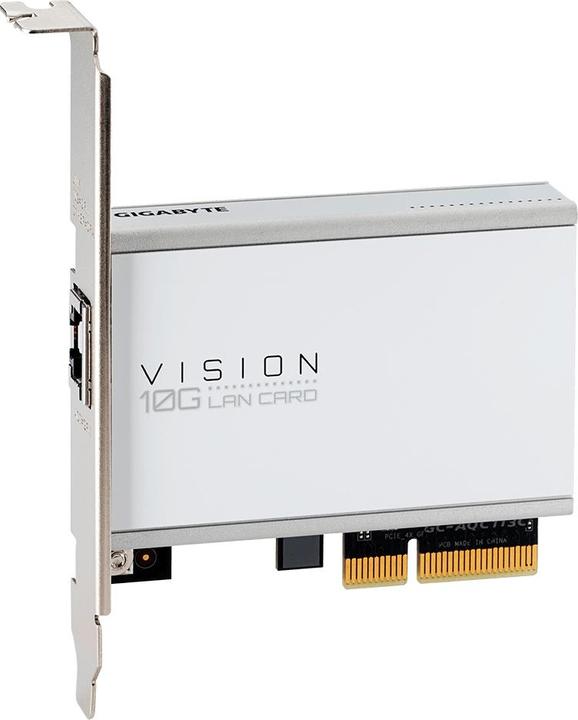 Image du produit Gigabyte Carte Vision 10G LAN simple 10GbE Lan RJ45 (PCI Express 3.0 x4)