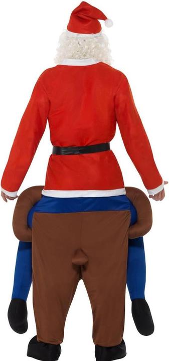 Produktbild Smiffys HuckepackKostüm weihnachtliches Design (One Size)