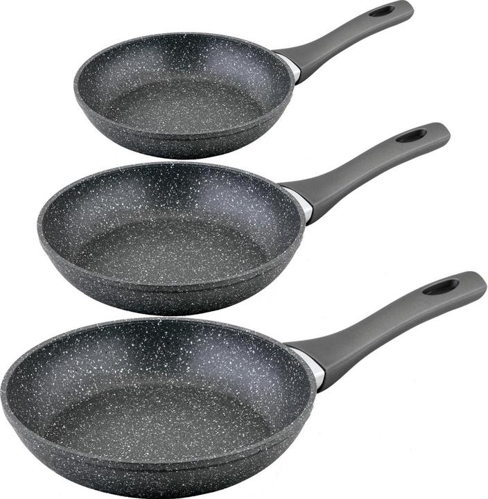 Immagine prodotto Carl Schmidt Sohn Set di 3 padelle antiaderenti per induzione (Padella per friggere, Alluminio pressofuso)