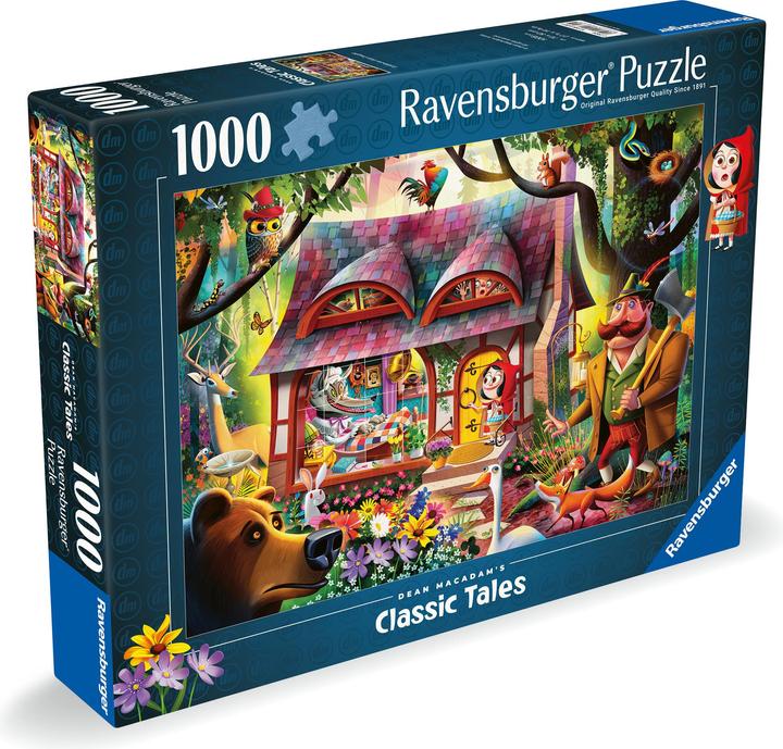 Produktbild Ravensburger Puzzle Rotkäppchen und der Wolf, 1000 Teile. (1000 Teile)