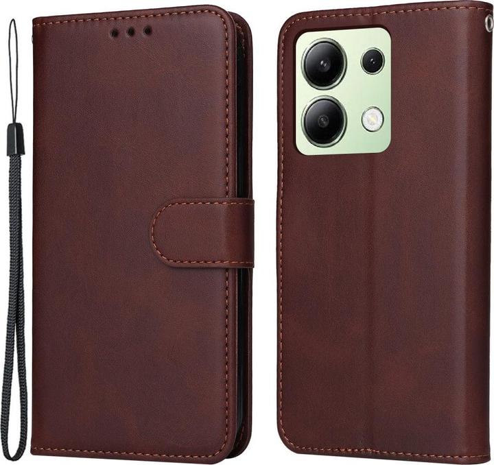 Actual product image Cover-Discount Xiaomi Redmi Note 13 4G - Premium mobile phone case brown (Xiaomi Redmi Note 13 4G)