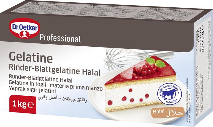 Image du produit Dr. Oetker Rinder-Blattgelatine (1000 g)