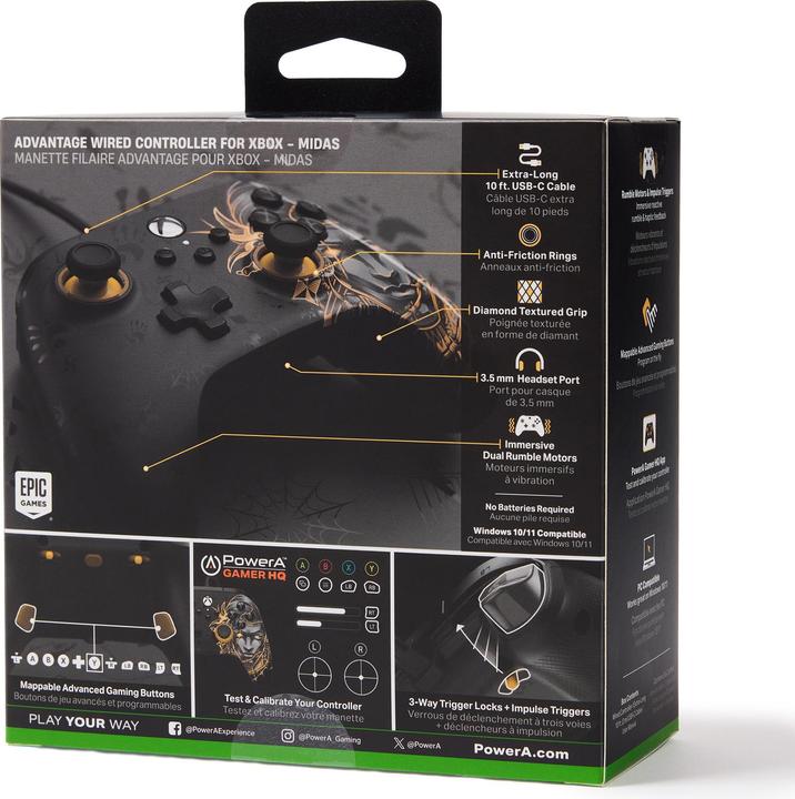 Image du produit PowerA Advantage Wired Controller (Xbox Series X)