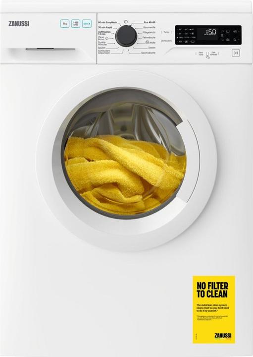 Actual product image Zanussi Washing machine (7 kg, Left)