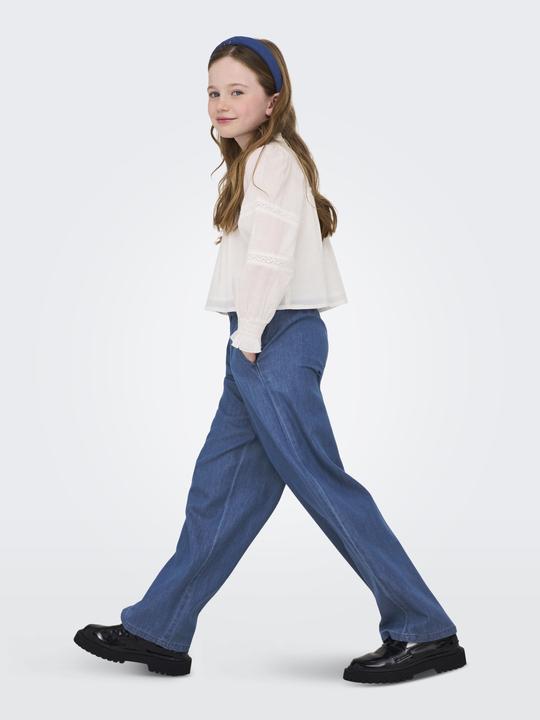 Immagine prodotto Only KOGBEA Weiter Beinschnitt Jeans Jeans mit weitem Bein (140)