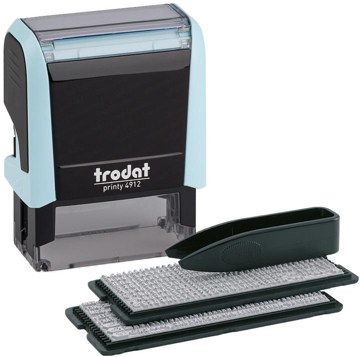 Immagine prodotto Trodat Timbro autoinchiostrante per autocomposizione Typomatic 4.0 Printy Pastell Edition