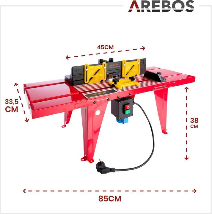 Produktbild Arebos Oberfräsentisch