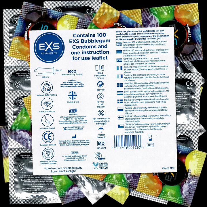 Produktbild EXS Bubblegum (100 Stk.)