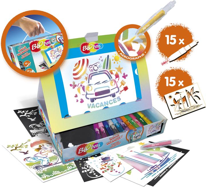 Actual product image Blopens Spray pen set