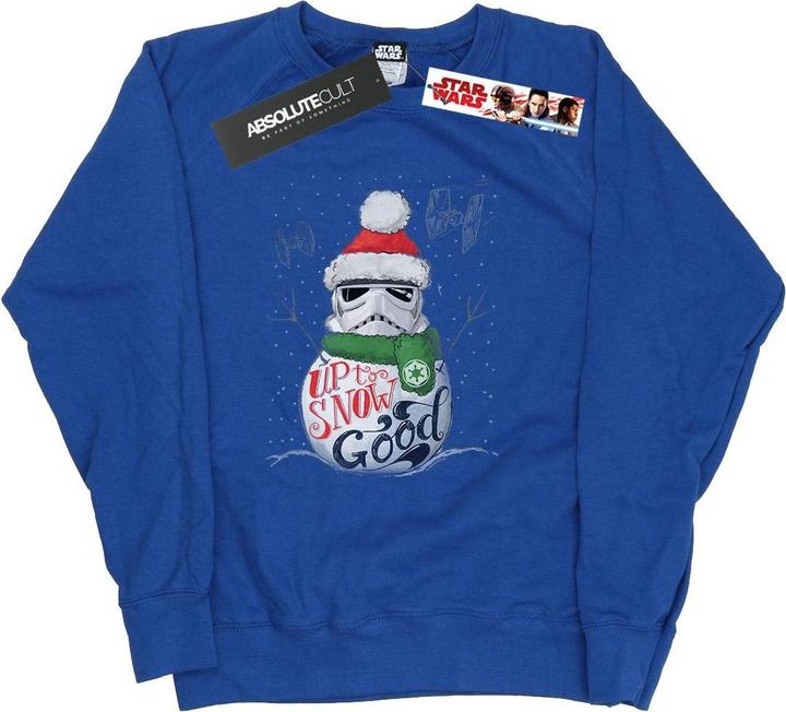 Star Wars Stormtrooper Up To Snow Good Sweatshirt (M)