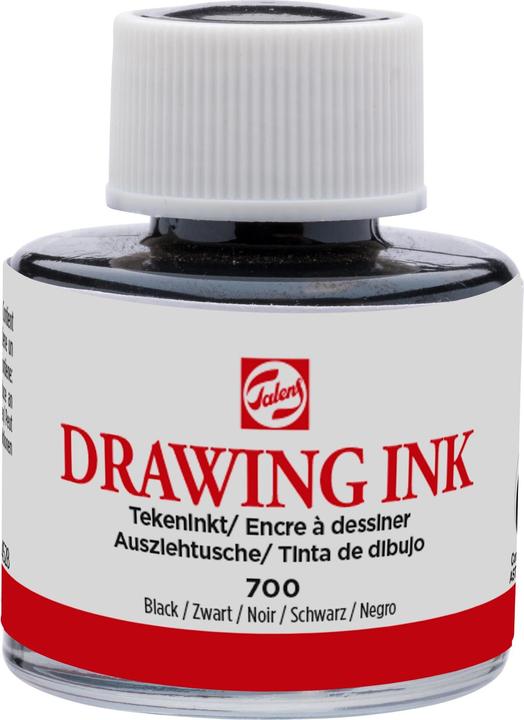 Actual product image Talens Drawing ink 11 ml black (Inkwell, Black)