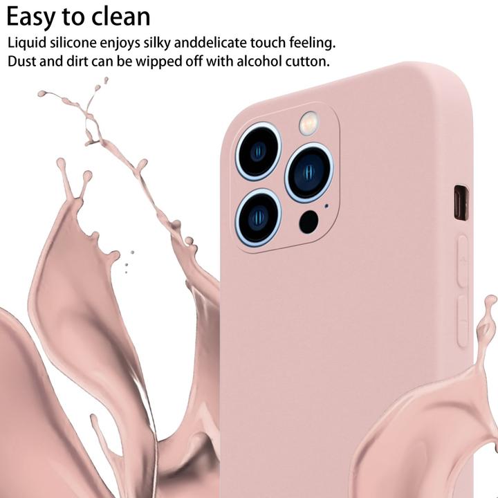 Actual product image Cadorabo TPU Cover Mobile Phone Chain Liquid (Apple iPhone 13 Pro Max)