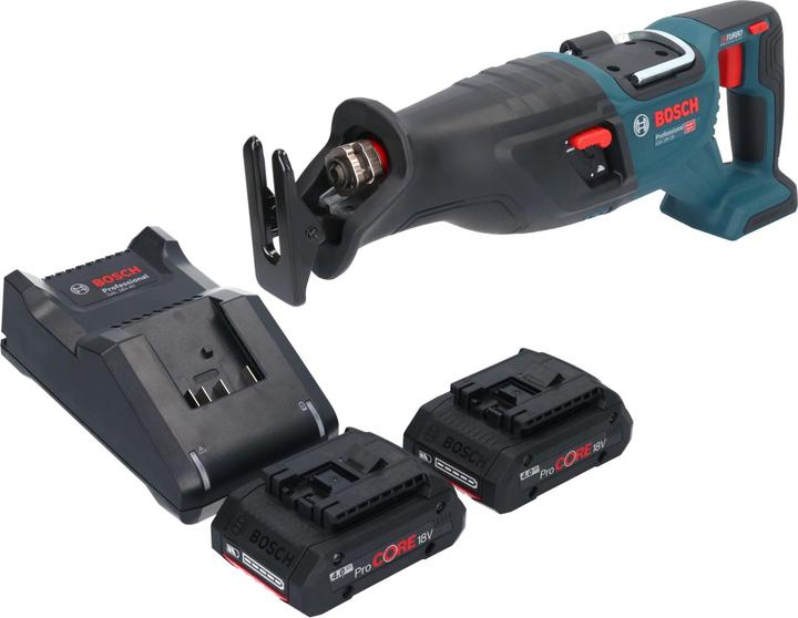 Bosch Professional Bosch GSA 18V-28 Professional cordless reciprocating saw 18 V BITURBO Brushless + 2x ProCORE