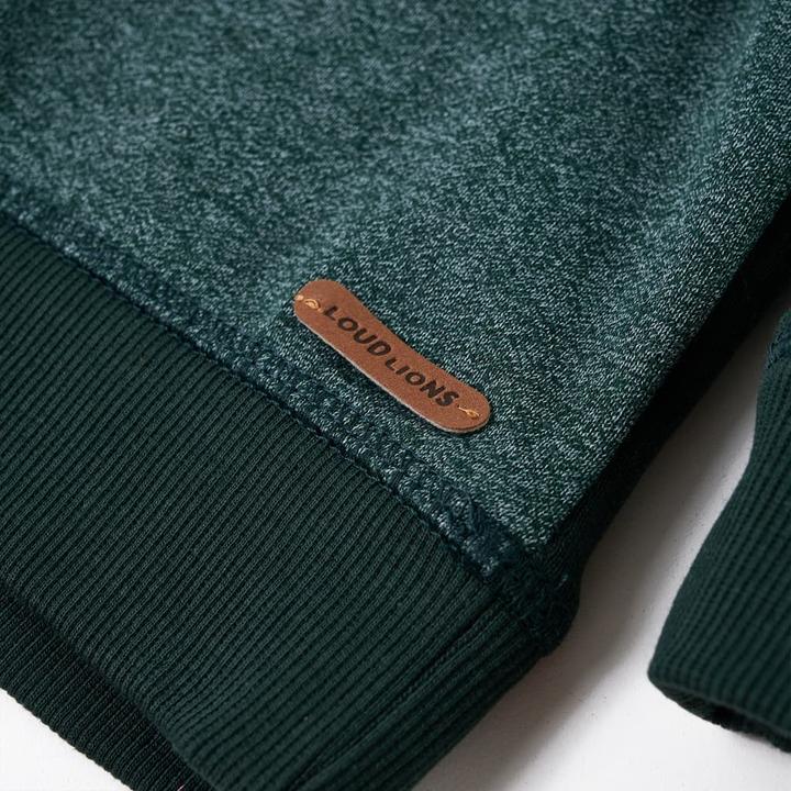 Immagine prodotto VidaXL Maglia con cappuccio per bambini verde scuro 104,Materiale: 92 (104)