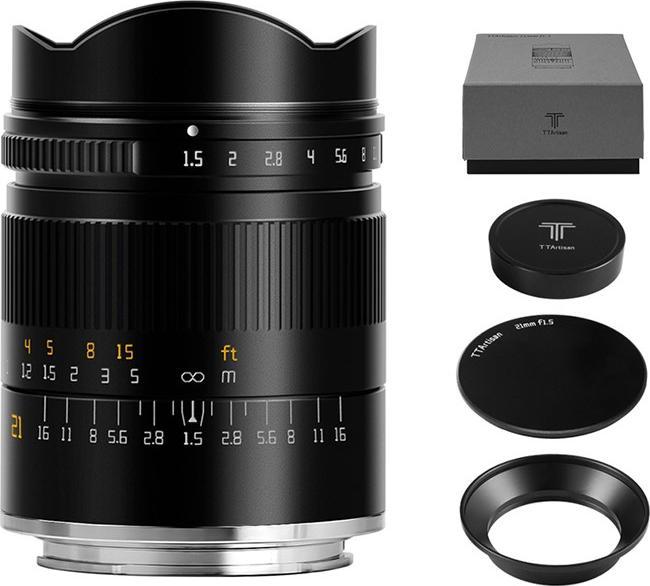 Image du produit TTArtisan 21mm F1.5 Leica M Mount (Leica M, Plein format)
