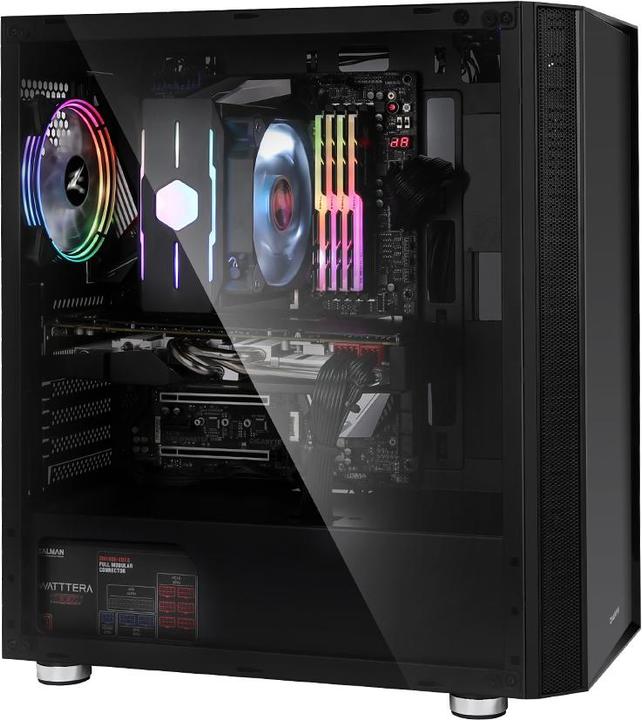 Image du produit Zalman R2 Black Boîtier informatique Midi Tower Noir (ATX, mATX, Mini-ITX, E-ATX)